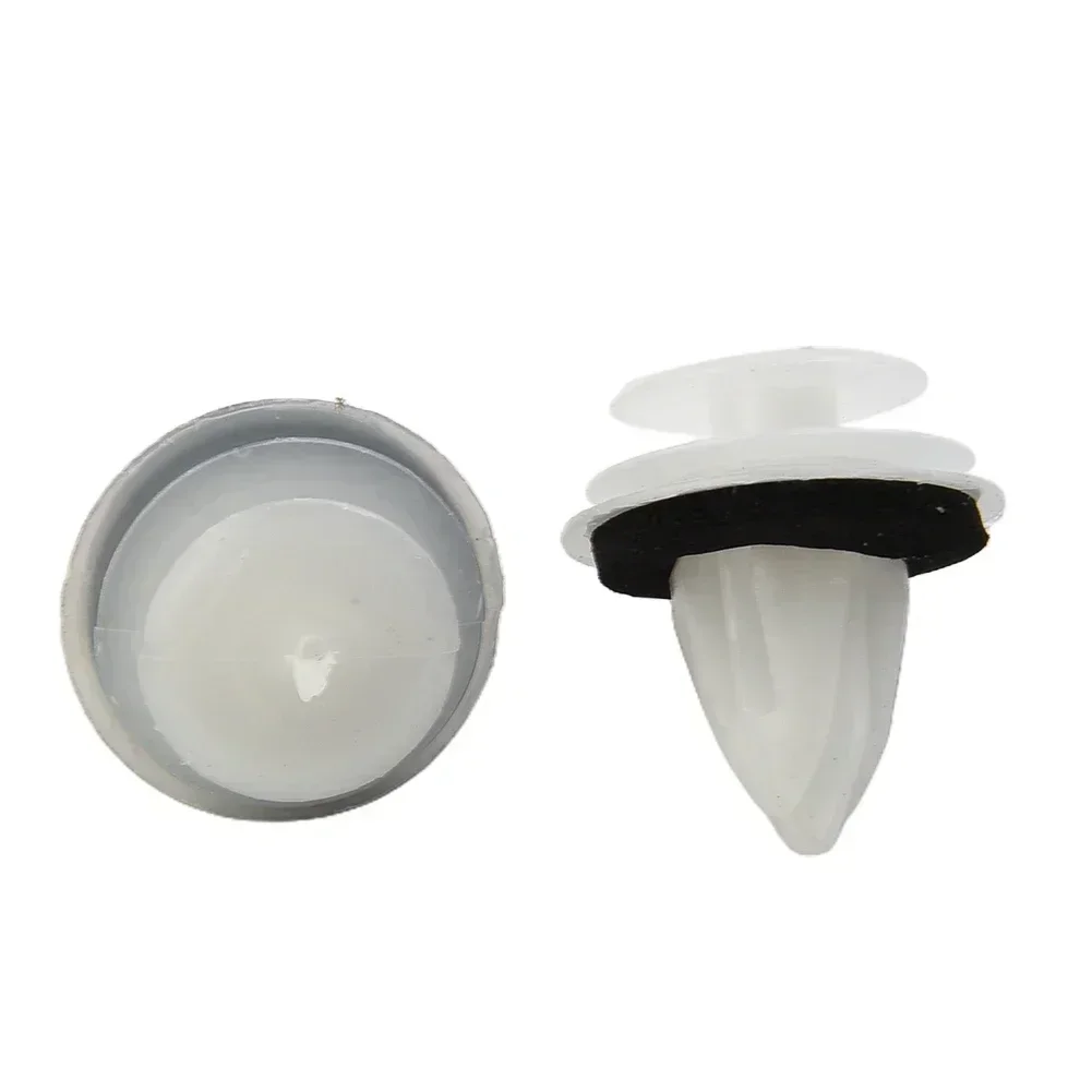 100 قطعة مقاطع للاحتفاظ لوحة الباب الوفير كليب الداخلية الحاجز برغي برشام/D02 نوع + وسادة اكسسوارات مشبك السيارة الداخلية