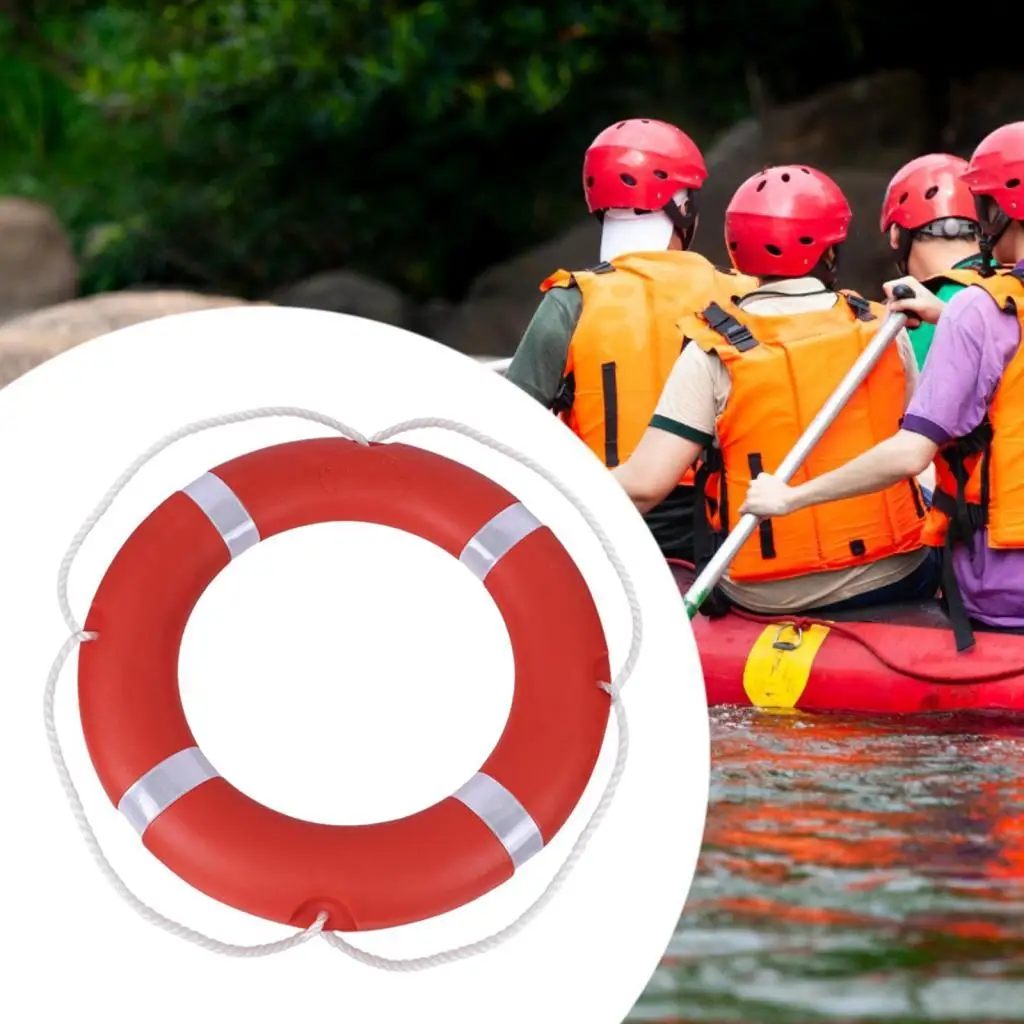 Boat Safety Throw Ring 2.5kg International Standard with Grab Lines Pool Buoy image 4