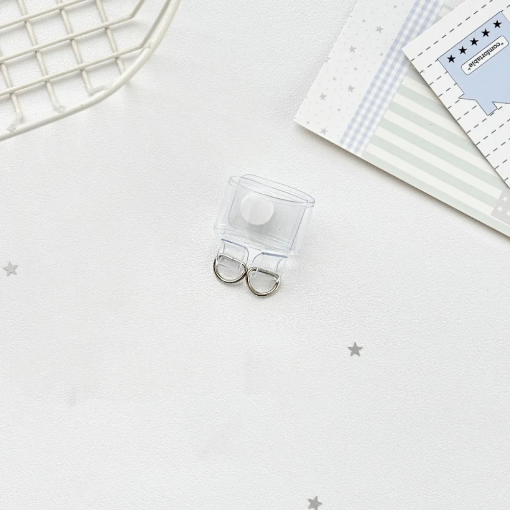 Polka Dot Bow Bag Hanging Buckle Transparent Bowknot Bag Extender Buckle DIY Mountain Climbing Buckle Bag Accessories