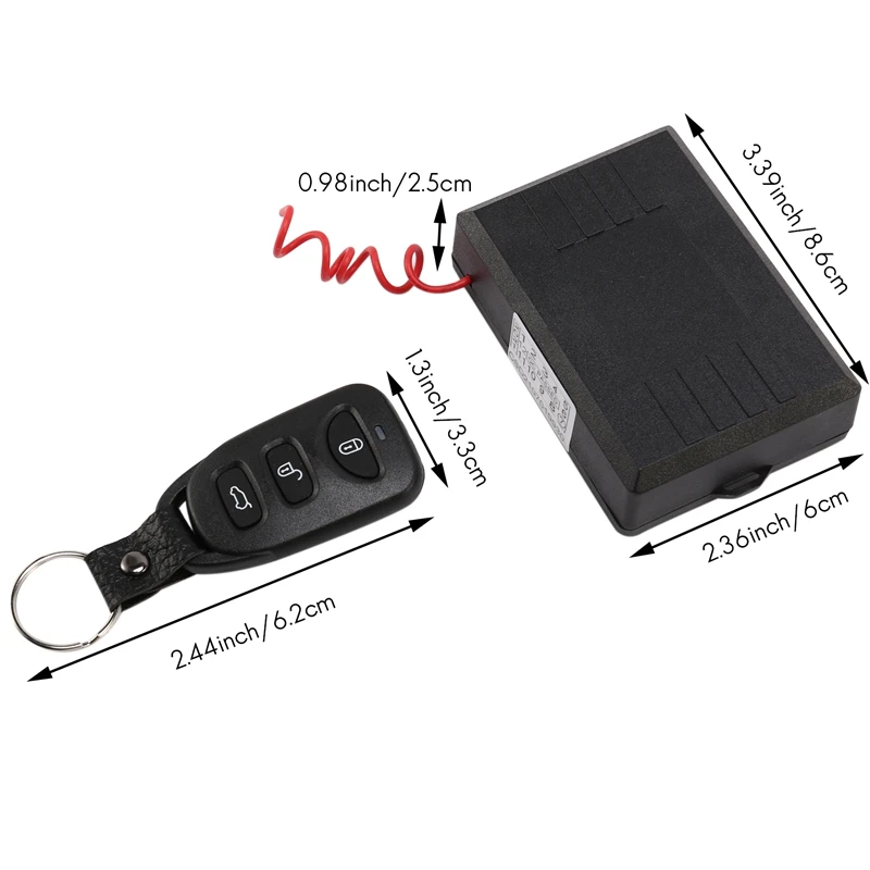 Universal Car Alarm Systems Auto Remote Central Kit Door Lock Keyless Entry System Central Locking With Remote Control