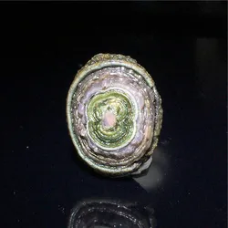 Mongolian Pretty Colored Relief Original Stone Beads Alxa Gobi Agate Vein Stone Surface Eye Stone Beads for Jewelry Making