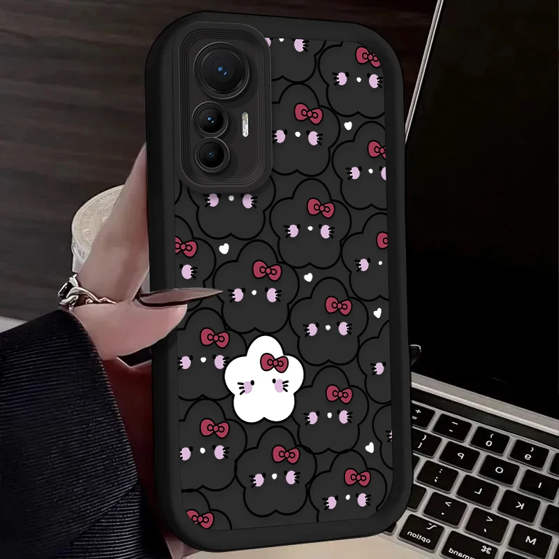 Sanrio Hello Kitty Bowknot Case for Xiaomi POCO X6 X5 X4 GT X3 NFC F3 F4 F5 F6 M5S C65 M6 Pro 4G 13T 12T 11T 13 12 11 Lite 5G NE