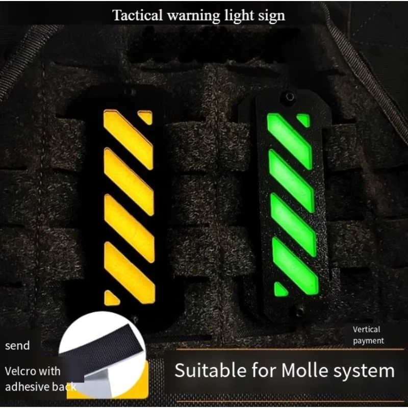 

Luminous Warning Identification Strip Outdoor Equipment Backpack Accessories Tactical Vest Light Strip