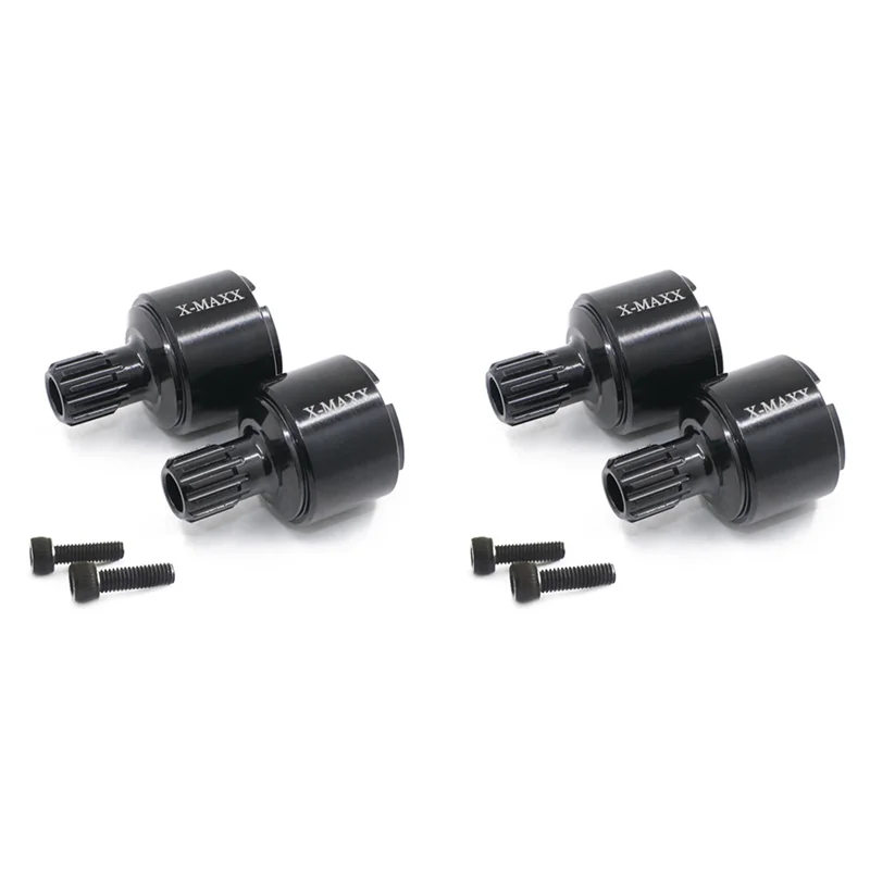 

A13Q-4Pcs Harden Steel Metal Drive Cup Diff Cup 7754X For 1/5 Traxxas X-Maxx XMAXX 8S RC Car Upgrade Parts Accessories