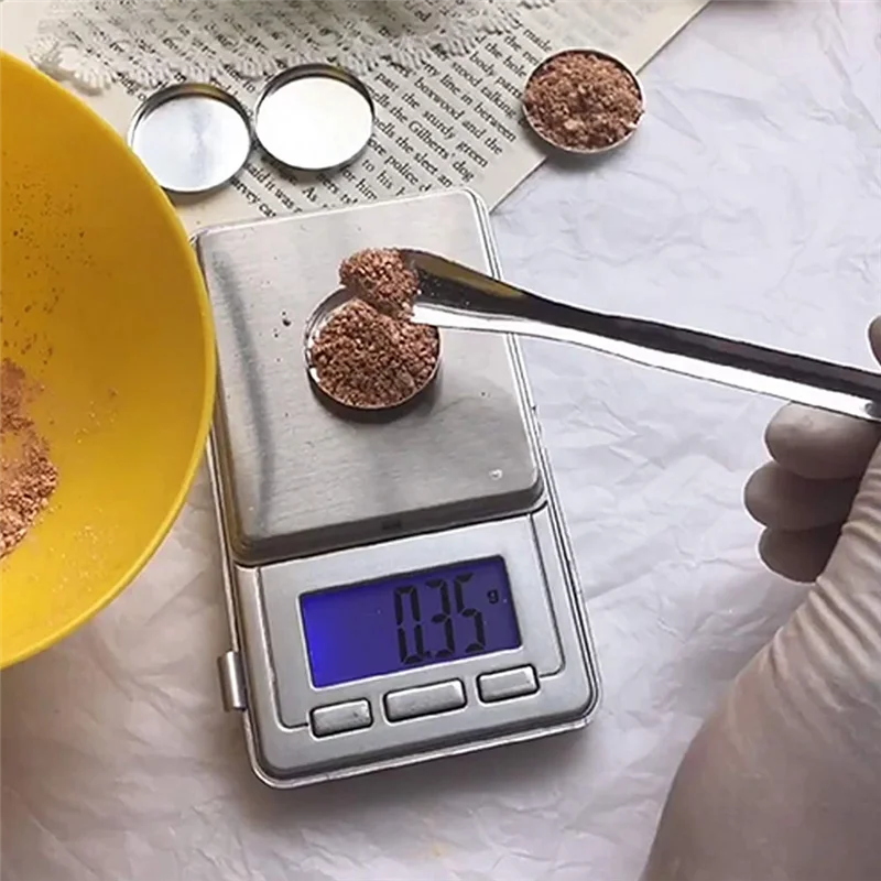 ABHB-Lab Spatel Micro Scoop Set Labor Tiny Mixing Spatula Forpowders Gel Cap