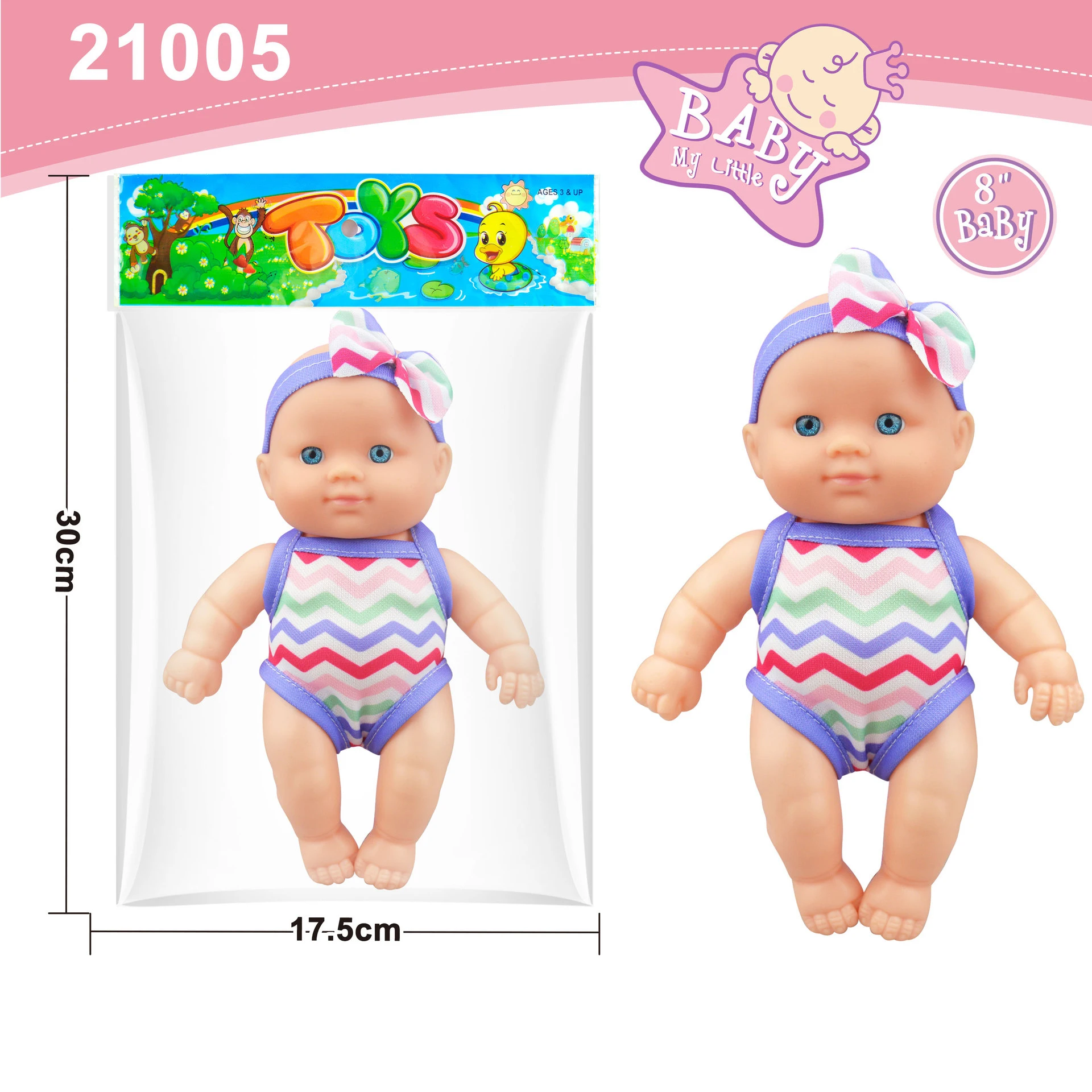 30cm New Simulation Infants Soothing Doll Toy Model Joints Movable Vinyl Reborn Doll Baby Interactive Puzzle Toys Birthday Gifts