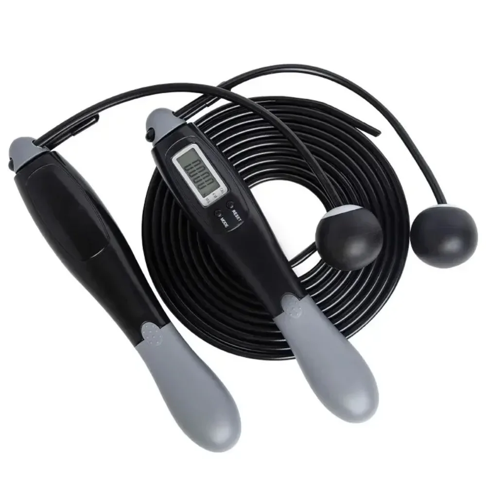 A Set of Multi-Functional Digital Counting Skipping Rope Smart Wireless Ball Dual-Purpose Indoor Cordless Skipping Rope Cordless