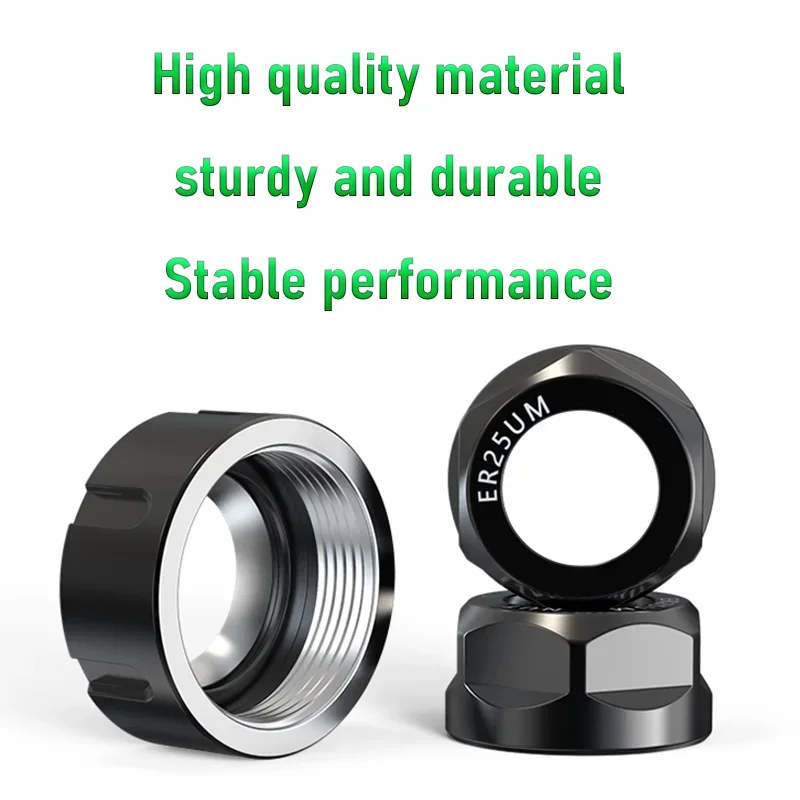 Tuleja zaciskowa CNC ER OzNut Porca Er8 ER11 ER16 ER20 ER25 ER40 Er32 Um/M/A Nakrętka Sk10 Sk06 Ger16 Ger20 Oz20 Isoer16ms Oz25 Nakrętka zaciskowa