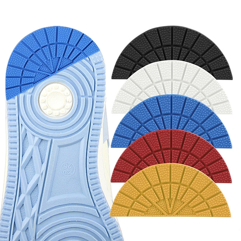 1Pair Wear-resistant Outsole Shoes Protector for Sneakers Men Shoe Repair Anti-Slip Self-Adhesive Rubber Sole Sports Shoes Patch