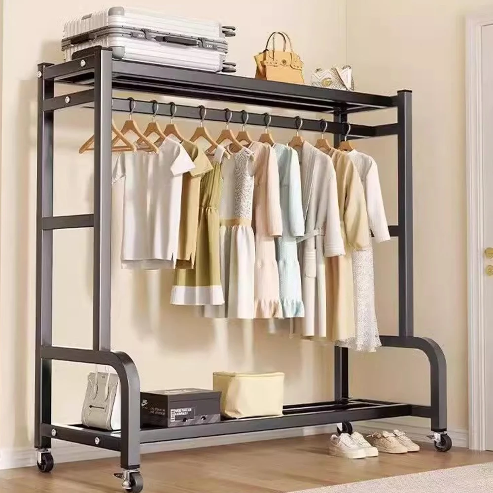 +Porte-vêtements Robuste Séchage Minimaliste En Métal Design Porte-vêtements Moderne Beau Récepteur Mueble Entrada Décoration De