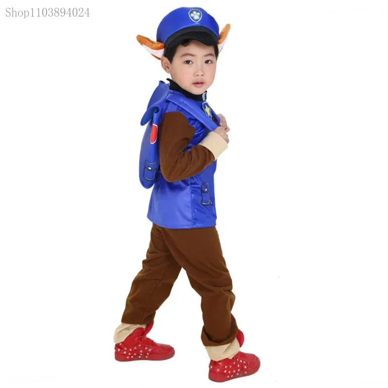

Cosliy Kids Carnival Clothing Children Patrol dogs Marshall Chase Skye Cosplay Costume Girl Halloween Party Role Play vestido 3-
