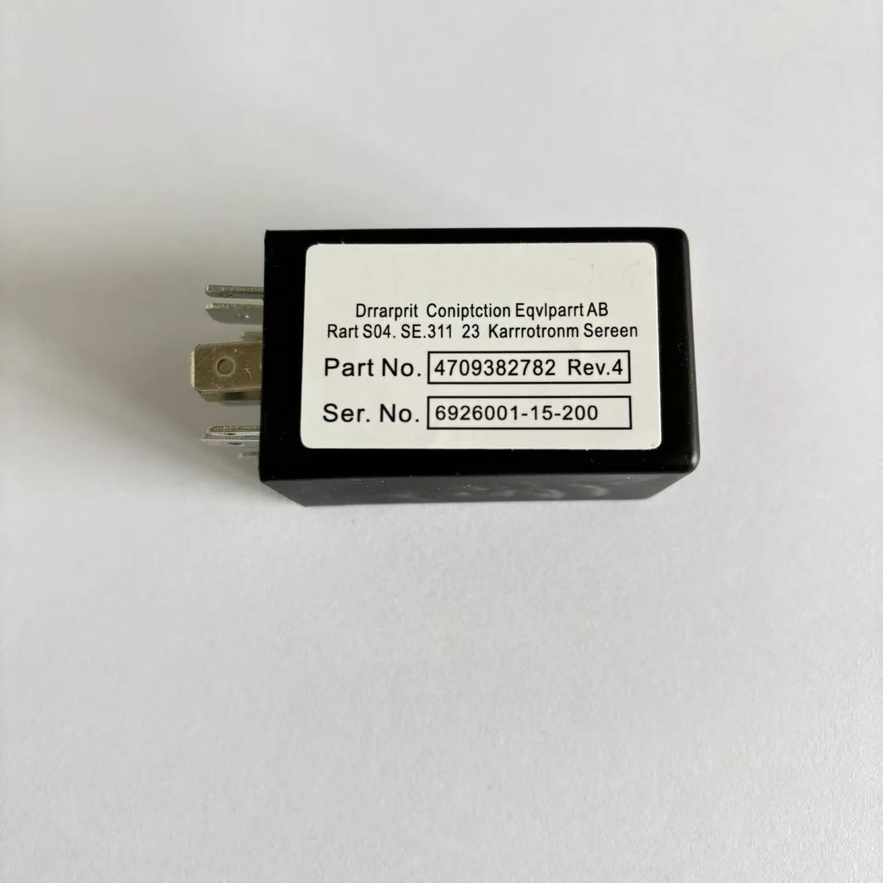 

382782 4700382782 VBS-Relay For Roller Grader CA152 CA251 CC102 CC232