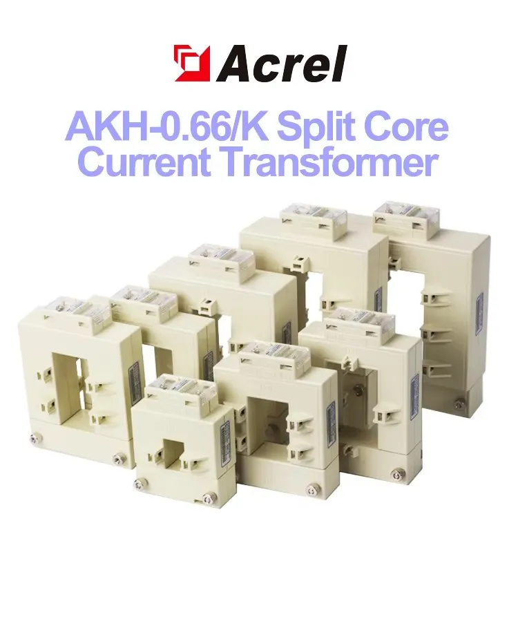 AKH-0.66/K CT-80x40 2000/5 Split Core Current Transformer 0.66kV With No Power-Cut Installation For Renovation Project
