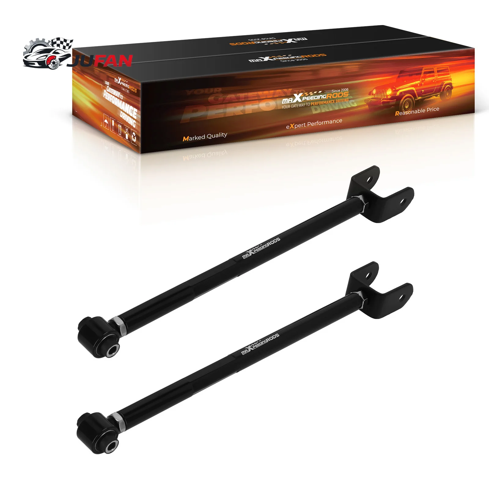 Maxpeedingrods Rear Lower Camber Control Arm Bar Rods for BMW 3 Series E36 E46 E85 E89 Z3 X4