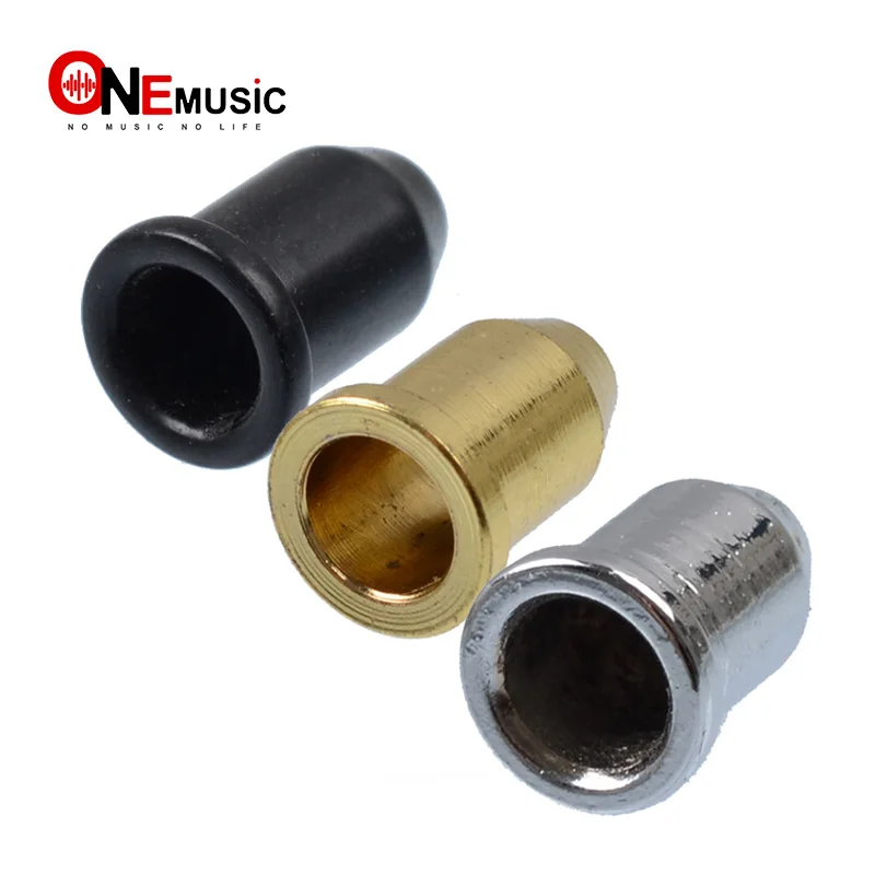 6pcs Electric Guitar Bridge Guitar String Mounting Ferrules Bushing string retainer Balck-Gold-Chrome