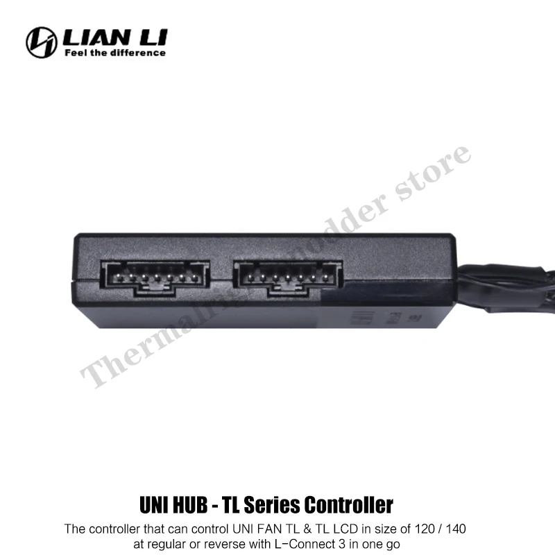 Imagem -04 - Lian li Uni Hub-controlador Série tl Suporte tl 120 140 Lcd Fãs