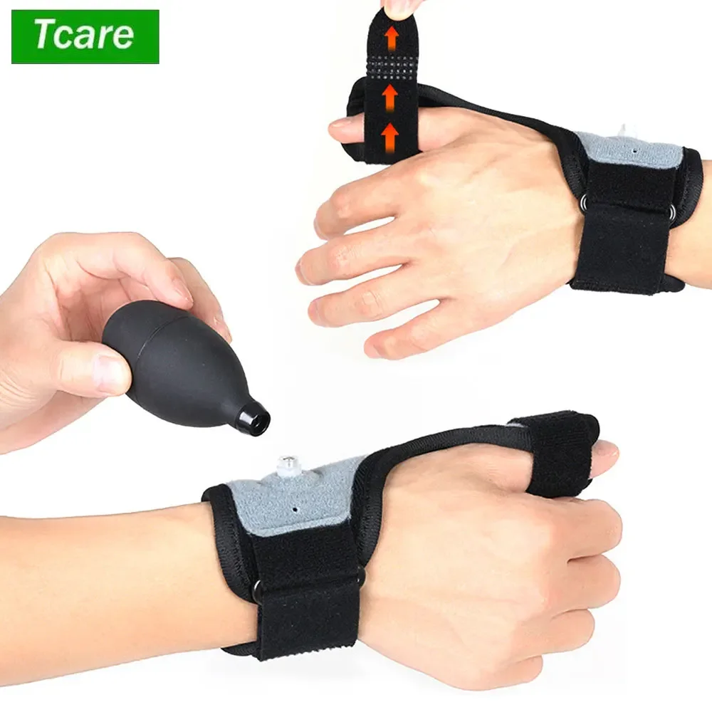 1 Pcs Wrist Brace with Pump for De Quervain's Tenosynovitis, Carpal Tunnel, Tendonitis, Arthritis-Thumb Brace for Pain Relief