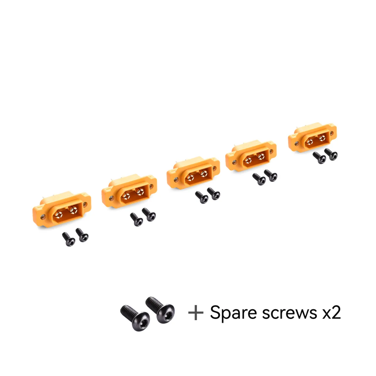 Speedybee XT60E1-M 고정 수 전원 커넥터 (나사 포함), FPV/UAV용