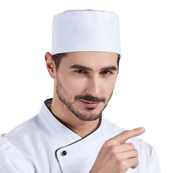 Food Serve Man's Chef Hat Japanese-Style Black Kitchen Cap Sushi Restaurant Waiter Breathable Work Hat Catering Women Cook Caps