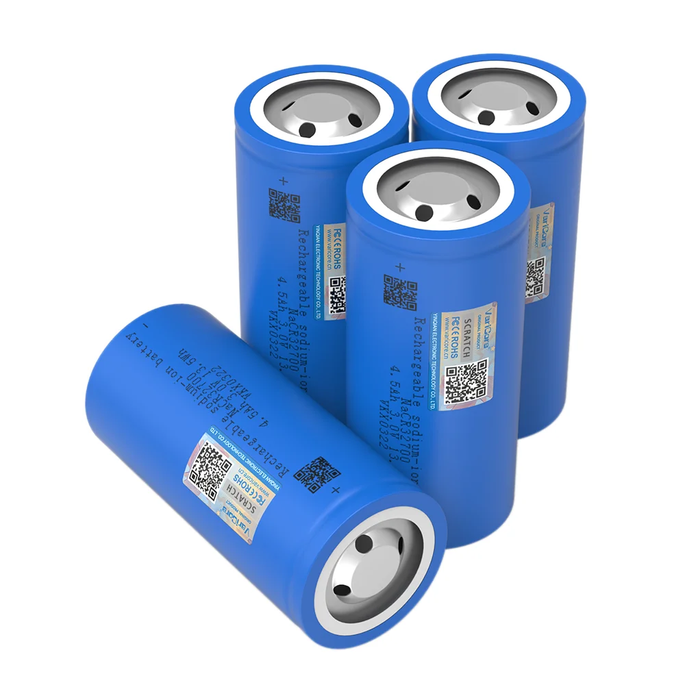 New Original 3.1V Sodium-ion 4500mAh 32700 Rechargeable Battery Low-temperature Cell High Rate 10C Discharge
