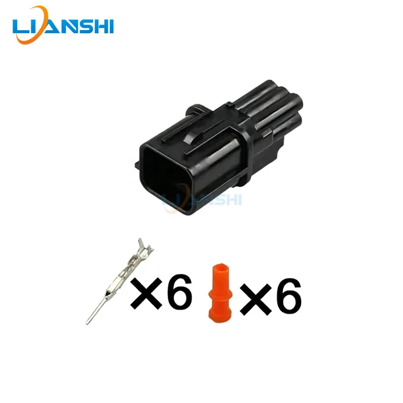1set 6pin HP285-06021/HP281-06020 is applicable to Kia waterproof male-female plug wiring harness connectors.