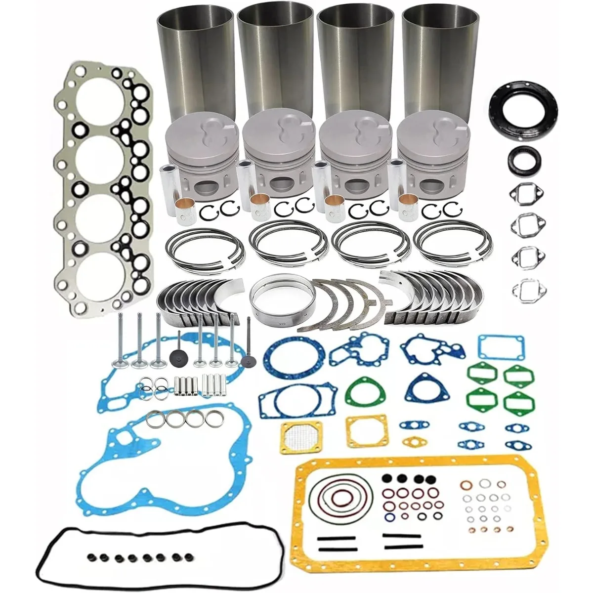

4D30 Overhaul Rebuild Kit For Mitsubishi 4D30 Engine Fuso Canter FB 3.3L Truck