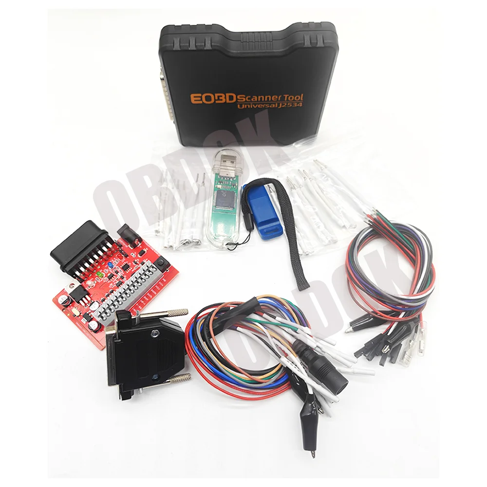 New EOBD Scan Tool Universal J2534 Compatible with PCMFLASH KTFLASH SM2 1.20 Version Automotive Diagnostic Tools