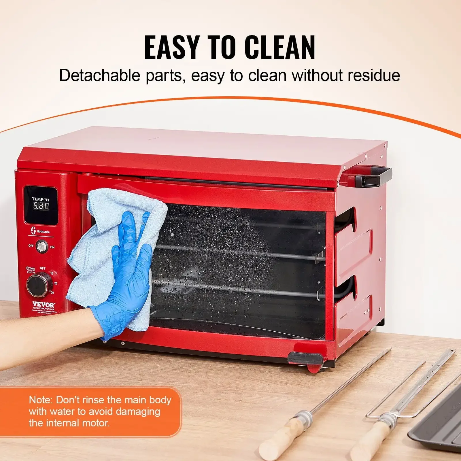 Stainless Steel Shawarma Grill Machine Electric Gyro Rotisserie Machine