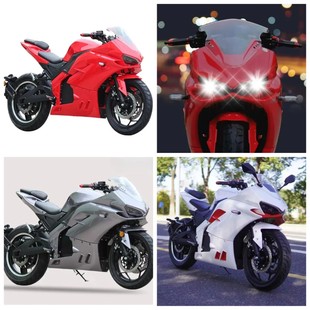 STLF高速ブラシレス低価格電動バイク高出力電動バイク72v高出力ロードレーシング電動バイク