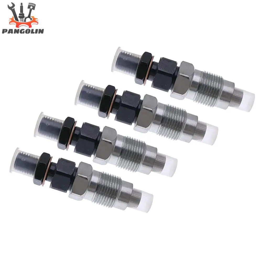 4pcs Fuel Injector Nozzles 1C010-53010 1C010-53900 Replacement for Kubota V3 V3300 V3600 T V3800 with 3 Months Warranty