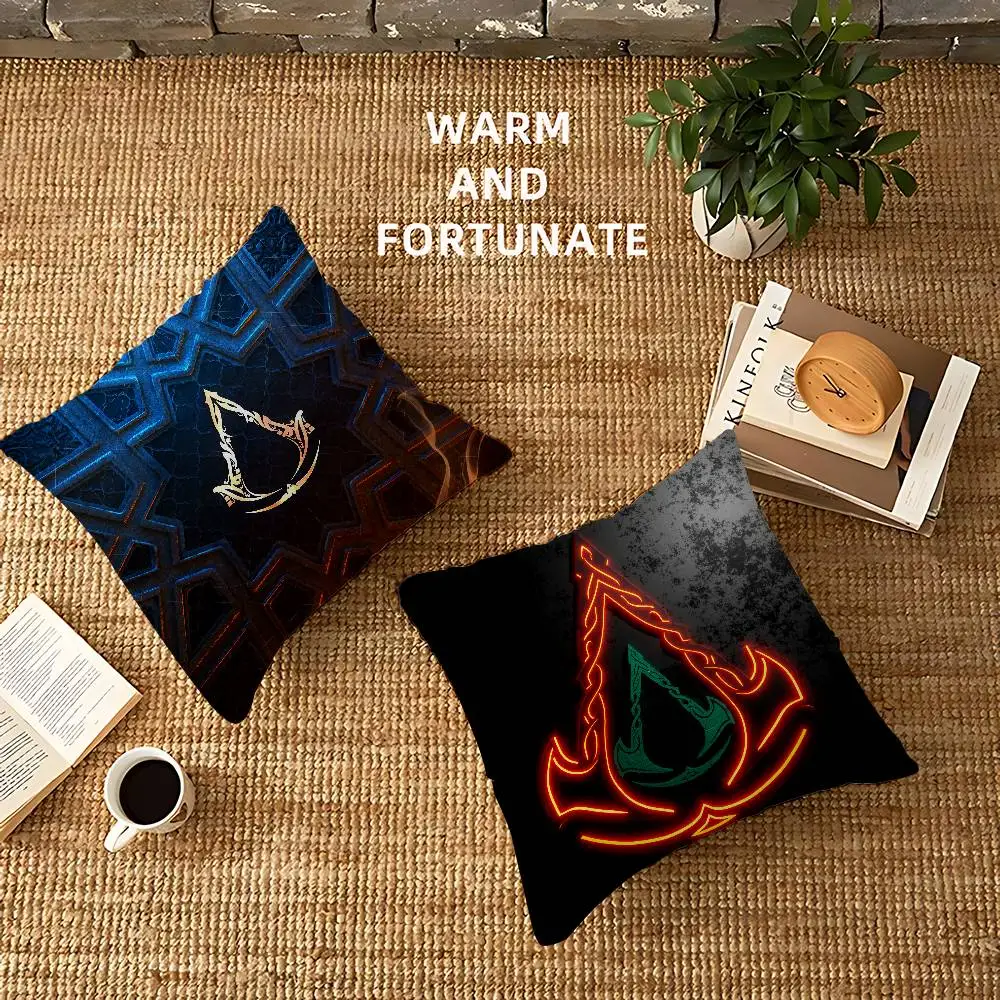 A-Assassin C-Creed Game Lucky Dragon pillow cover sofa cushion cover home room decoration children gift