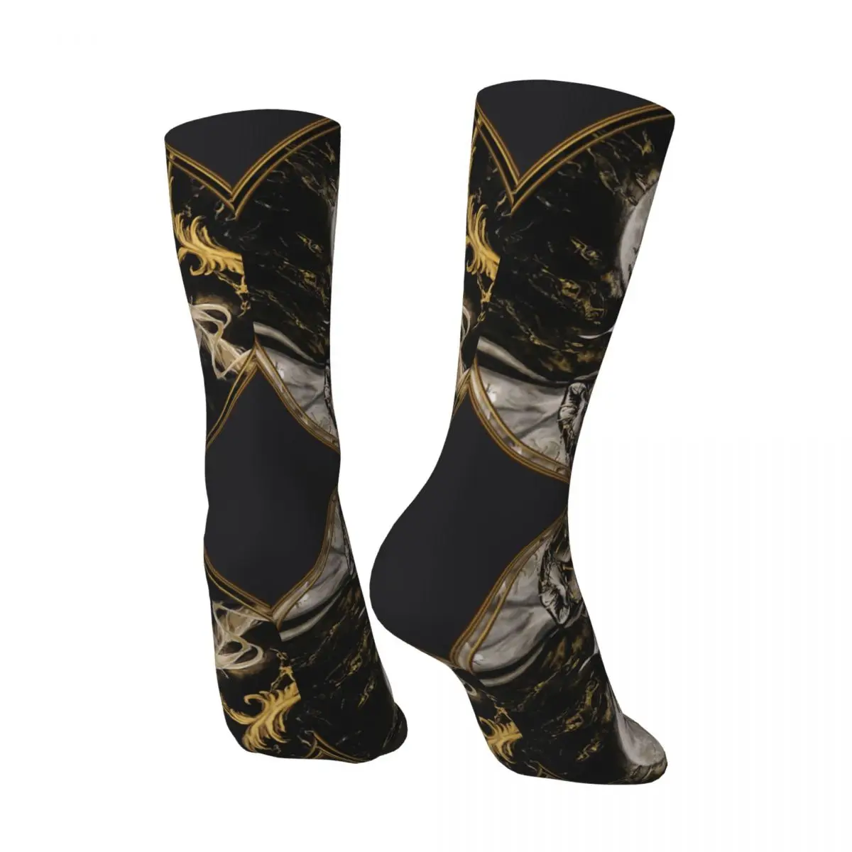 Funny Happy Men\'s Socks Alucard Classic Retro Harajuku Castlevania Trevor Belmont TV Hip Hop Novelty Pattern Crew Crazy Sock