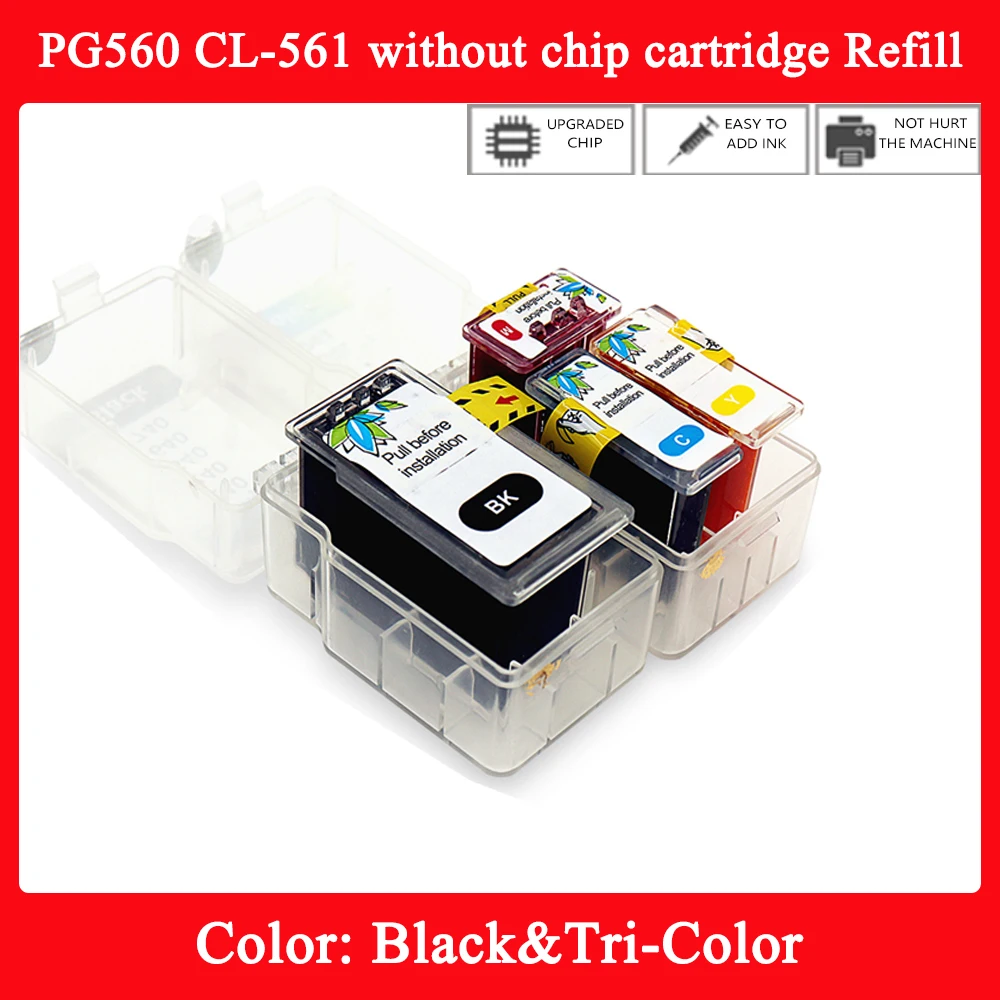 PG560 CL561 560XL 561XL PG-560 CL-561 XL Smart Ink Cartridge for Canon Pixma TS5350 TS7450 TS5351 TS5352 TS5353 TS7451 Printer