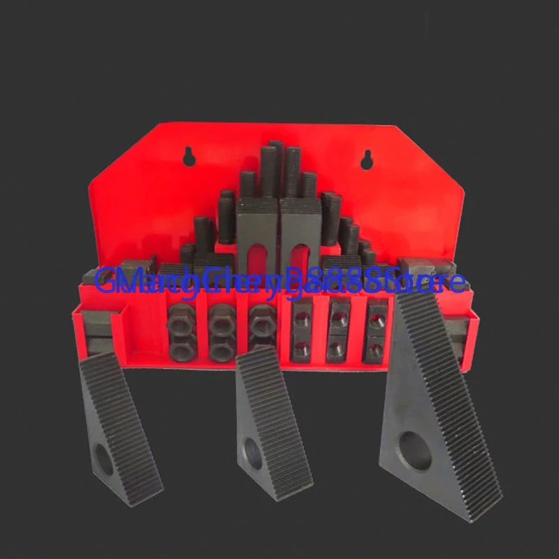 milling machine clamping conjunto and clamp kit universal fixture tool pressure plate grupo codigo ferro vice acessorios m14 16 58 pcs 01