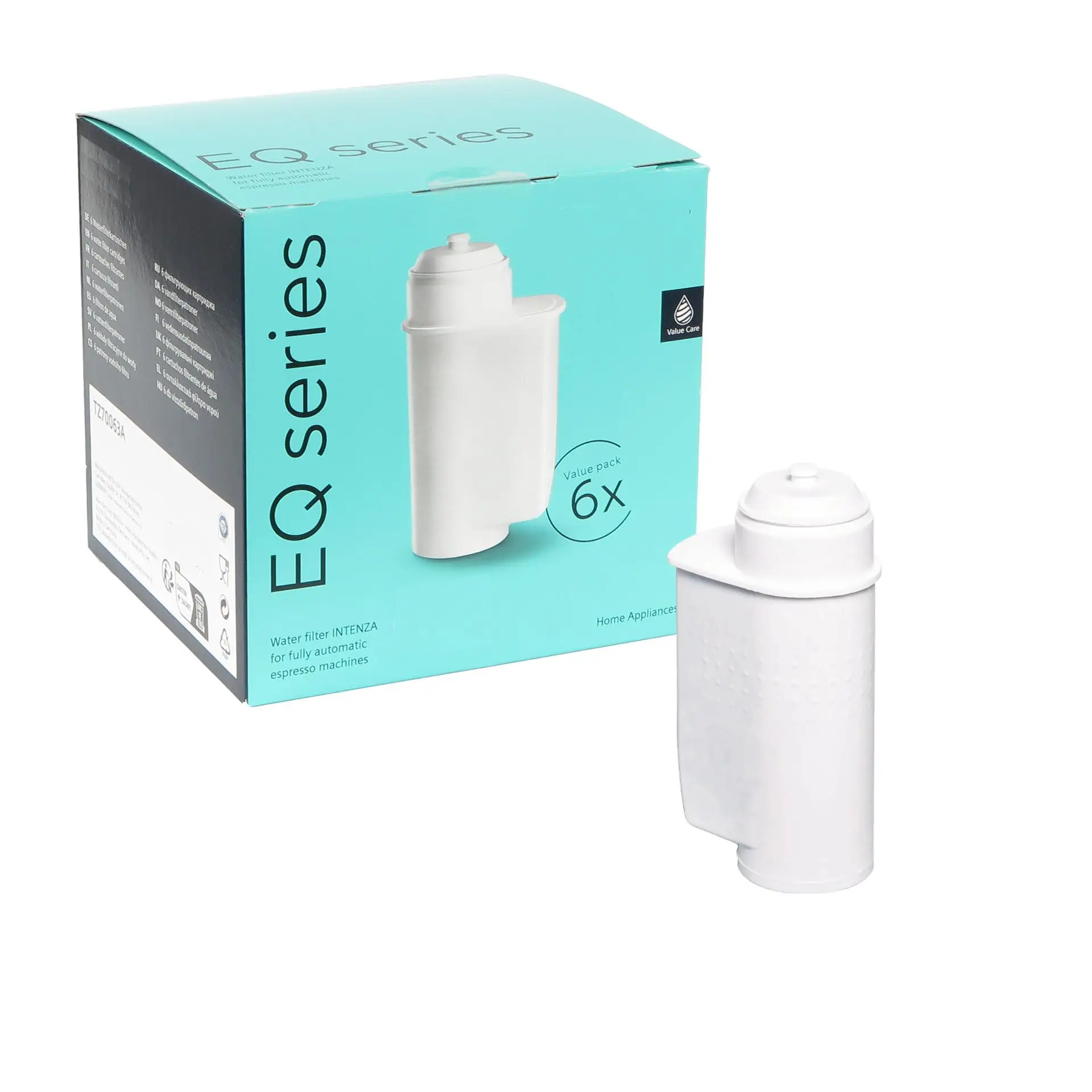 Filtre à eau Siemens BRITA Intenza TZ70033A, 6 pièces, réduit le contenu de l'échelle de file de l'eau, adapté pour entièrement automatique