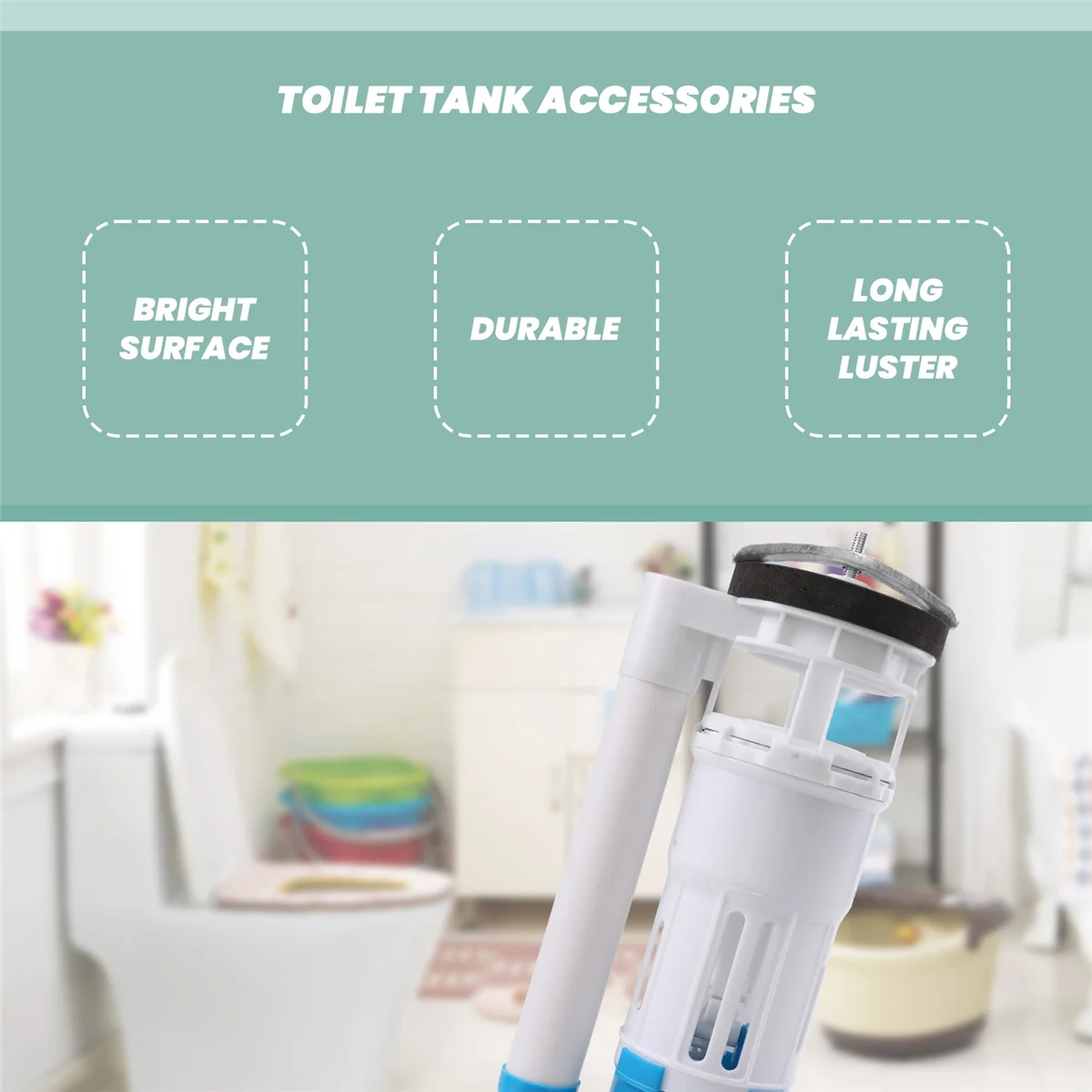 해양 더블 변기 액세서리 세트, 출구 밸브, 구식 단일 배수 밸브, 물 탱크 피팅