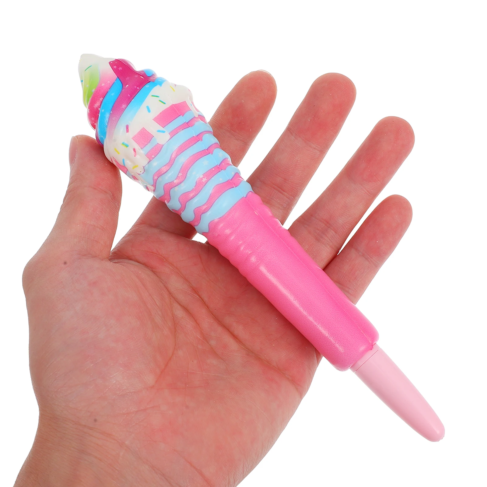 

Ice Cream Gel Pen Chocolate Cookie Squishy Cartoon Shape Markers Sponge Cute Cup Big