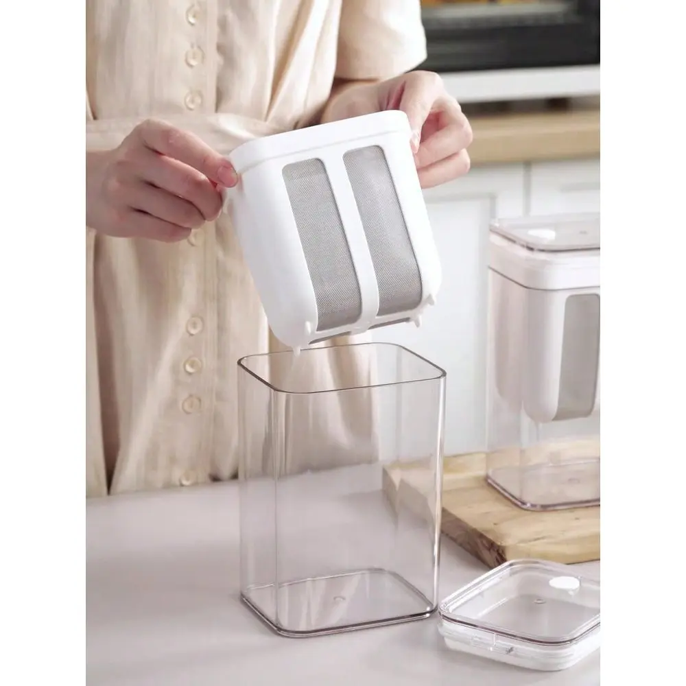 Greek Yogurt Strainer, Multifunctional Yogurt Maker Filter With Fine Mesh Bag And Lid, Suitable For Thick Greek Yogurt, Soy Mil