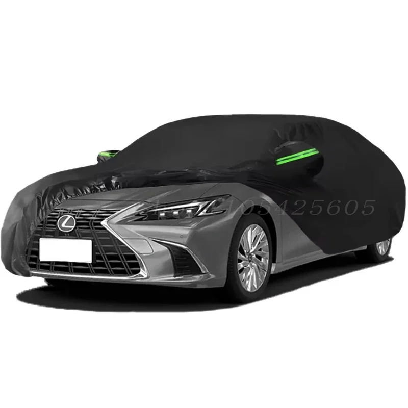 For Lexus ES Car Cover Outdoor Sun Shade Rain Snow Dust Frost Resistant Anti-UV Cover Waterproof All Weather for Automobiles
