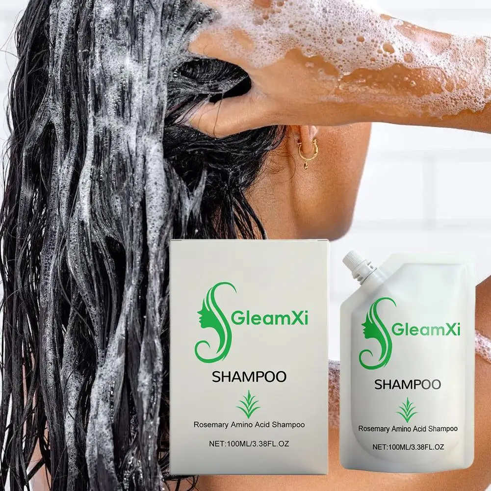 

Rosemary Amino Acid Shampoo Deep Cleansing Scalp Care Oil Control Strengthening Hair Root Shampoo