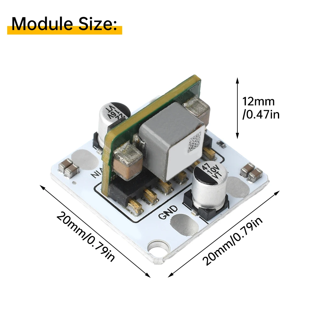 DC 9~16V to DC 5V 10A Buck Module High Power Voltage Regulator Module with Protection High Efficiency Regulated Power Supply
