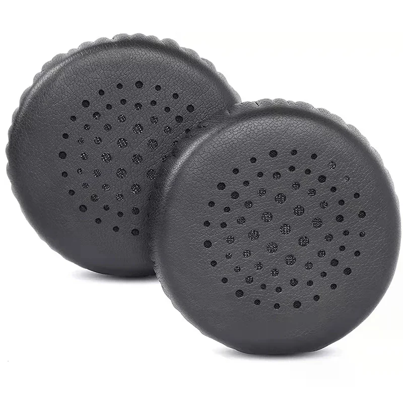 1 paire de coussinets d'oreille de remplacement en cuir pour evolve 20 20se 30 30II 40 65, cache-oreilles en éponge