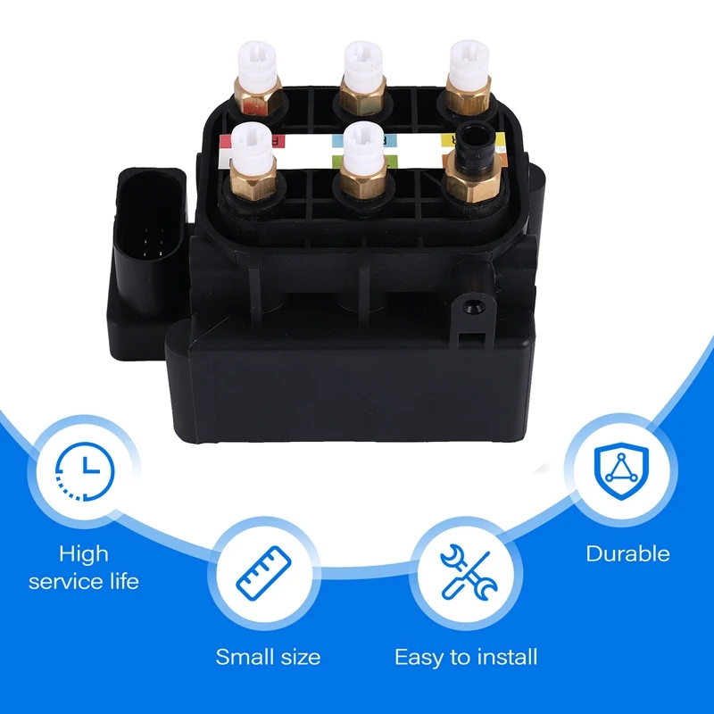 Air Suspension Valve Solenoid Block For Mercedes-Benz W164 W166 W212 W221 2513200058, 2123200358 Air Distribution Valve