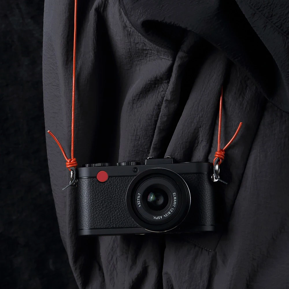 2PCS Genuine Leather Camera Shoulder Neck Strap Sling for Fuji Leica Ricoh CCD SLR DSLR Photography Accessories