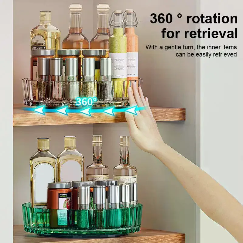 Rotating Perfume Organizer For - Luxury Skincare Tray recension och pris