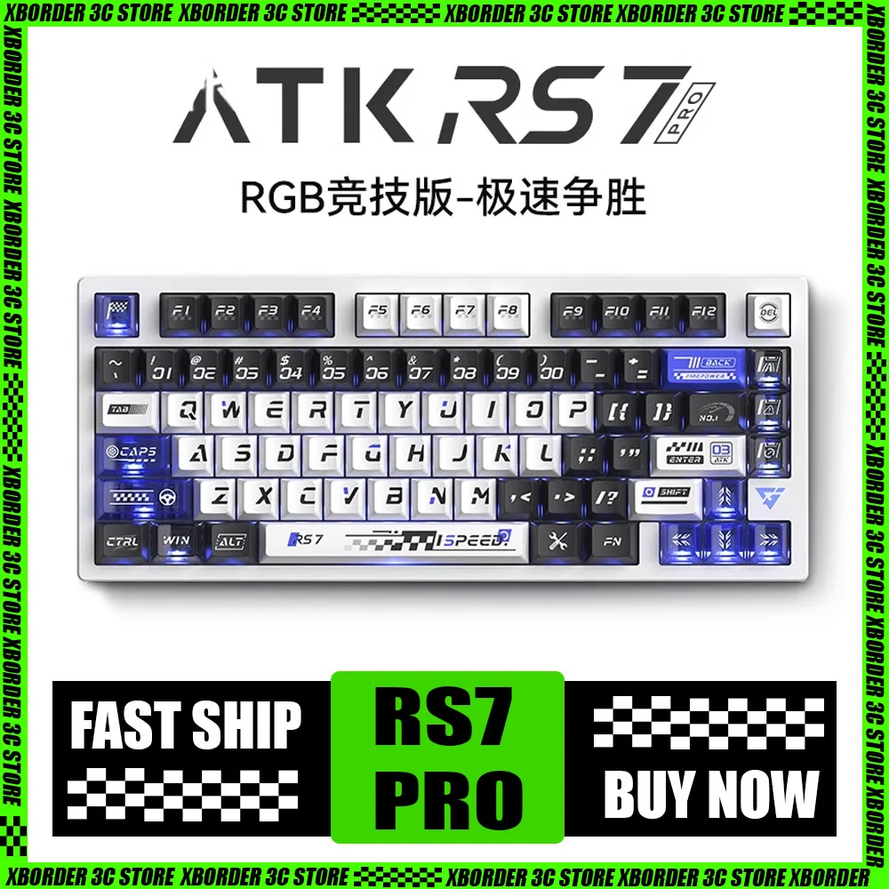 

Atk Rs7 Magnetic Switch Mechanical Keyboard 8k Wired Rgb Quick Trigger Gaming Keyboard Smart Speed X For Varolant Pc Gamer Gifts