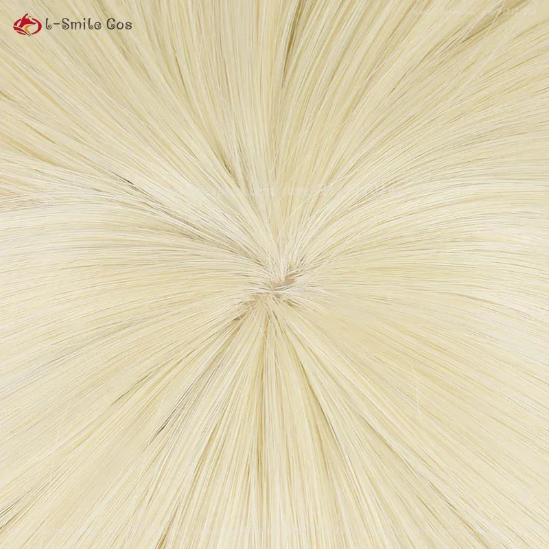 Candy 2025Anime Rachel Gardner Cosplay 75Cm Rambut Sintetis Tahan Panas Emas Muda Wig Ray Permainan Peran + Topi Wig