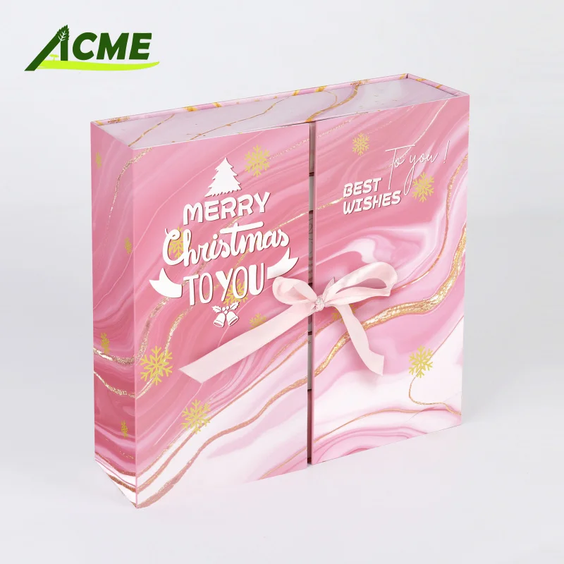 20 0piece. custoum.2021 new design cardboard packaging jewelry attach calendar box with magnetic closure