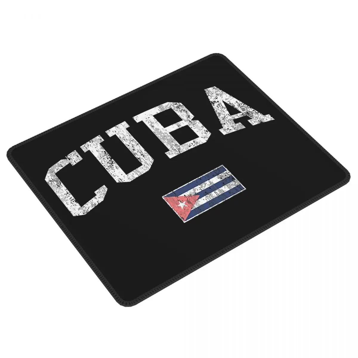 

Кубинский флаг Гавана, коврик для мыши, компьютерная клавиатура, коврик для мыши, игровой коврик для ноутбука, офисные коврики для стола