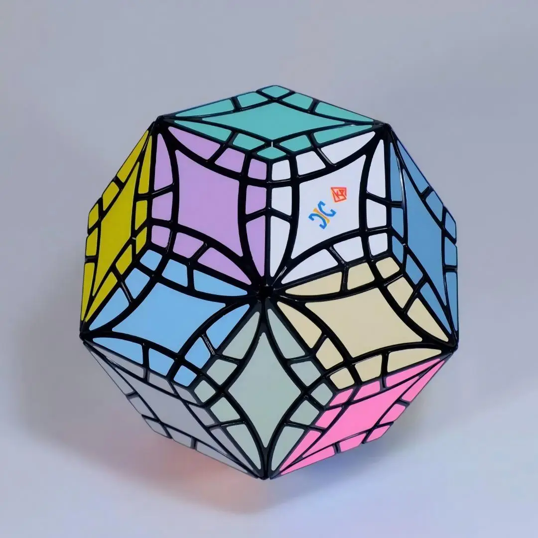 

Новый куб-головоломка XJ Megaminx – куб-полиэдр с 30 гранями и изогнутой поверхностью в форме ромба